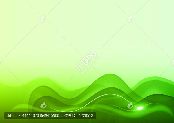 新鮮的綠色