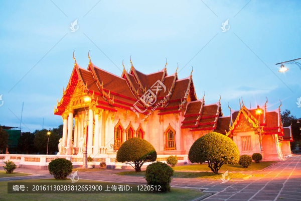 泰國(guó)寺廟Wat,benjamaborphit