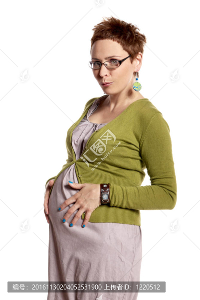 懷孕婦女的肖像
