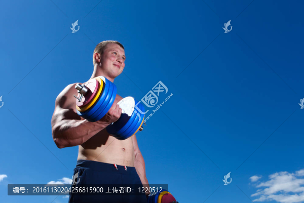 運動員戶外