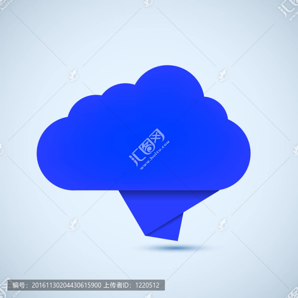 概念計(jì)算機(jī)云帶氣泡語音