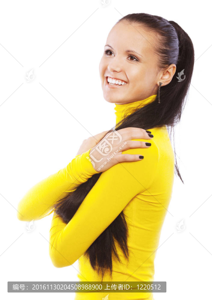 黃衫美女
