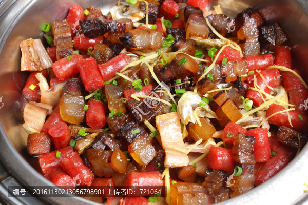臘味蒸魚干,蒸臘味,臘味拼盤