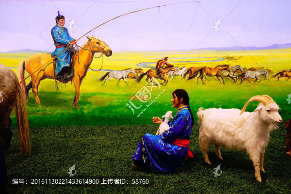 錫林郭勒牧民生活模擬場景