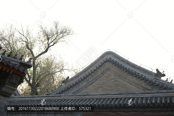 屋脊瑞獸,清代建筑