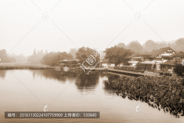 杭州西湖懷舊照片