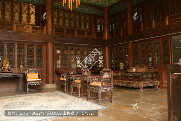 古代會(huì)客廳,皇家氣派
