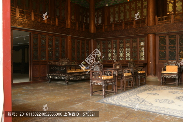 古代會客廳,皇家氣派