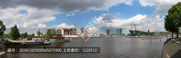 阿姆斯特丹全景。