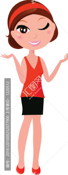 商業(yè)女性在白色上的表現(xiàn)