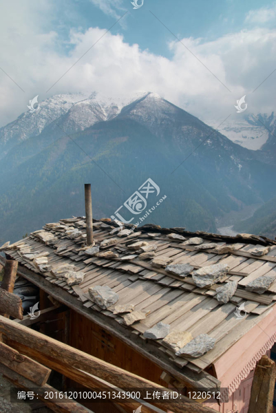 喜馬拉雅山藏族村。