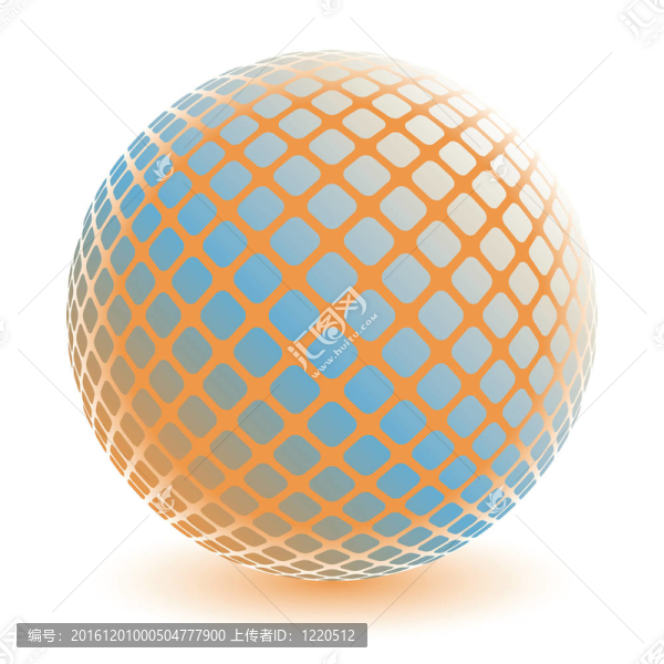 彩色數(shù)字地球。