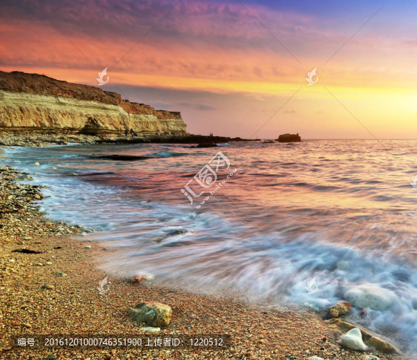 美麗的海景