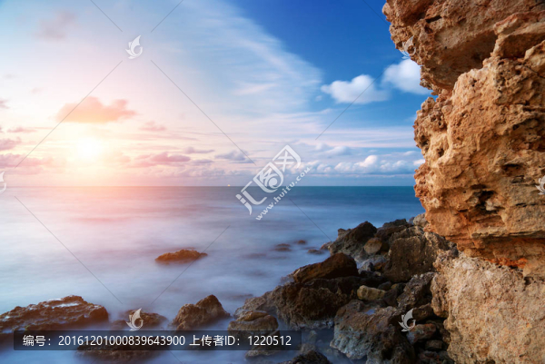 落日海景