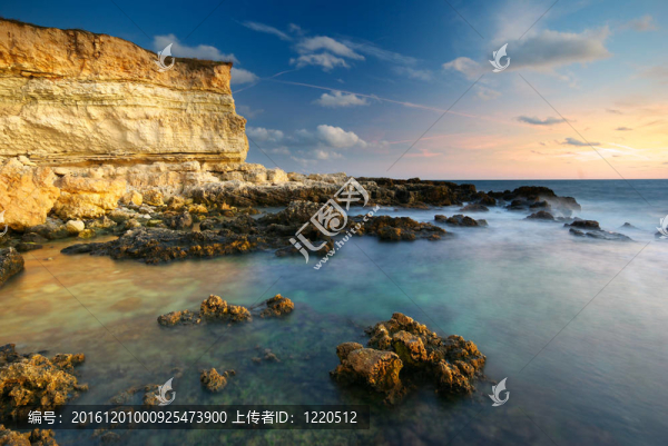 美麗的海景