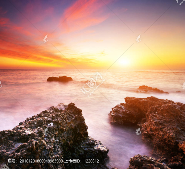 美麗的海景
