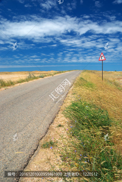 公路在沙漠