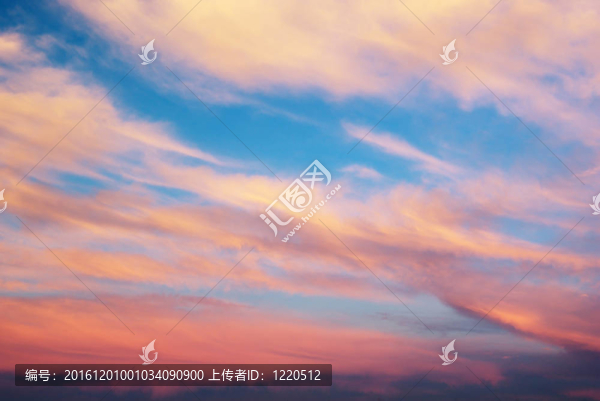 天空背景。