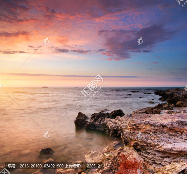 美麗的海景