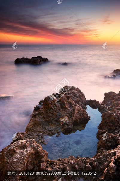 美麗的海景