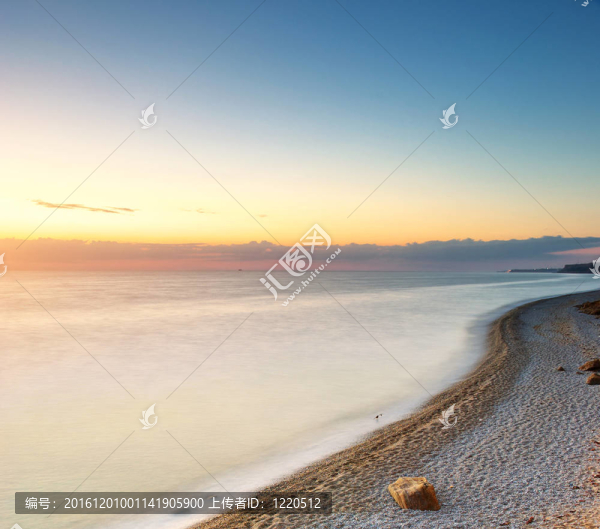 美麗的海景