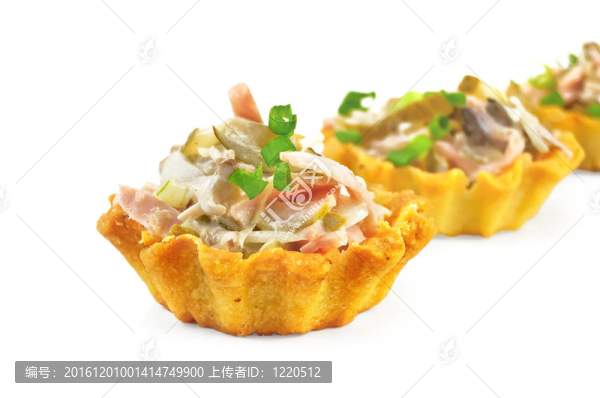 餡餅和沙拉