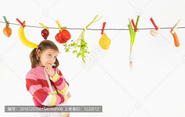 蔬菜和水果掛