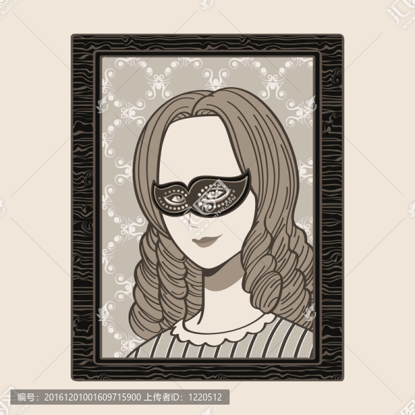 面具中的維多利亞女性