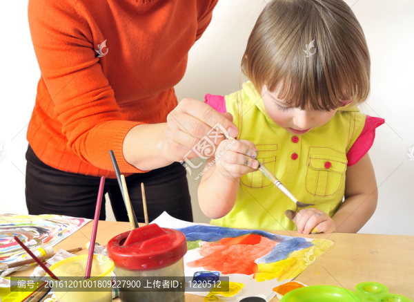 母親畫與她的女兒