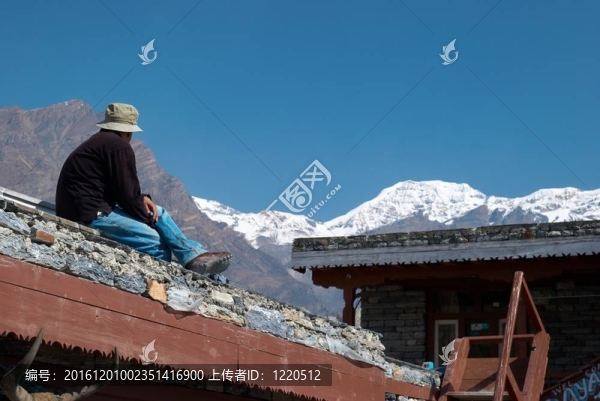 喜馬拉雅山藏族村。