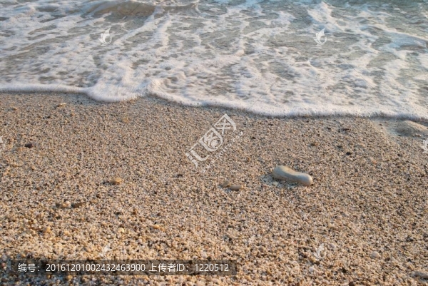 海的沙灘
