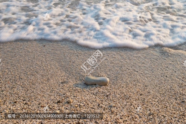 海的沙灘