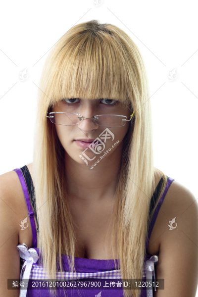 戴眼鏡的女人