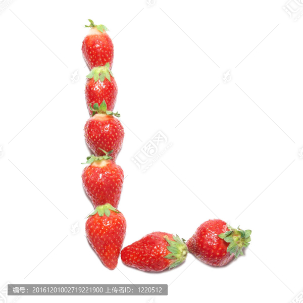 草莓健康字母表