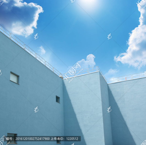 建筑與藍(lán)天