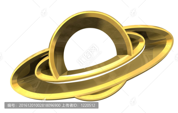 Saturn,platet符號在金三維制作