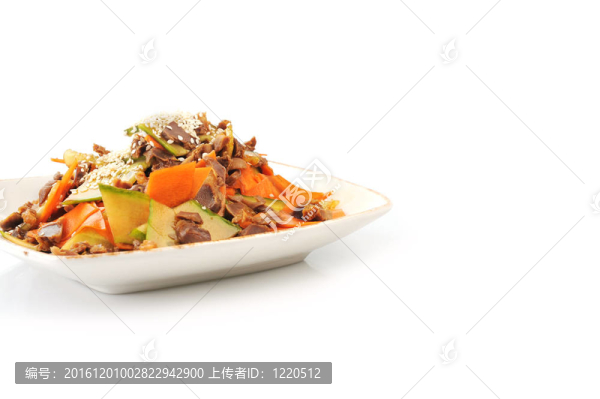 蔬菜和肉