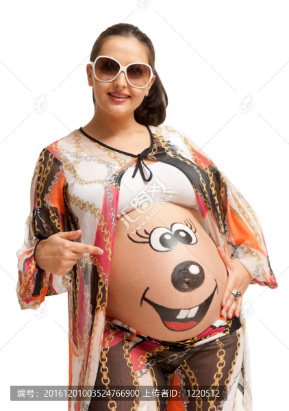 懷孕的女人