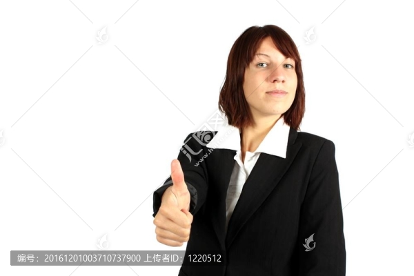 業(yè)務(wù)的女孩