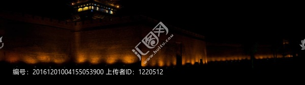 古平遙外墻夜