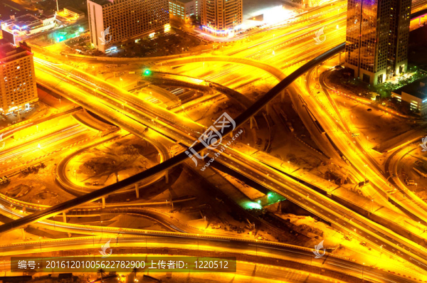 迪拜市下鎮(zhèn)全景-阿聯(lián)酋