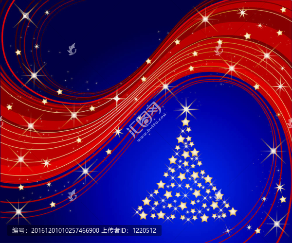閃閃發(fā)光的圣誕樹