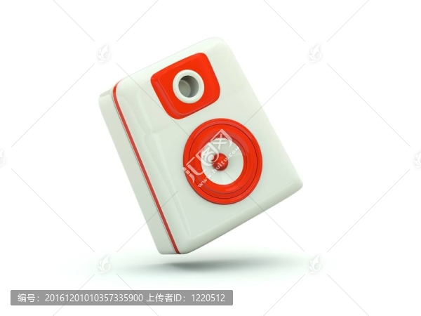 喇叭圖標(biāo)。紅色系列