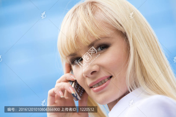 電話交談