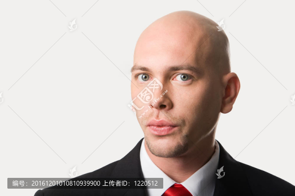 禿頭的男人
