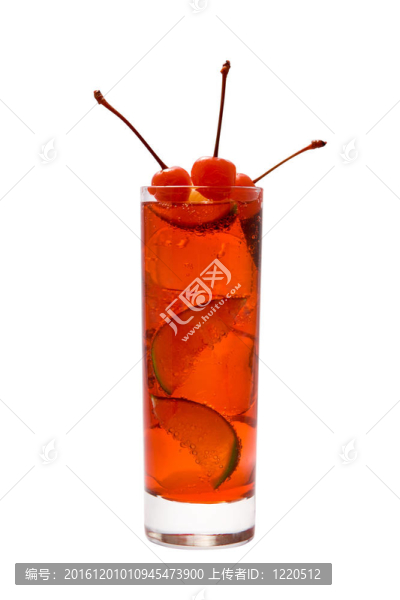 櫻桃紅色雞尾酒