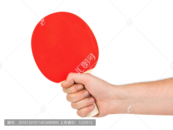 帶網(wǎng)球拍的手