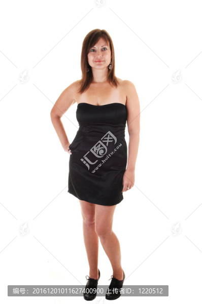 穿著衣服的女士。