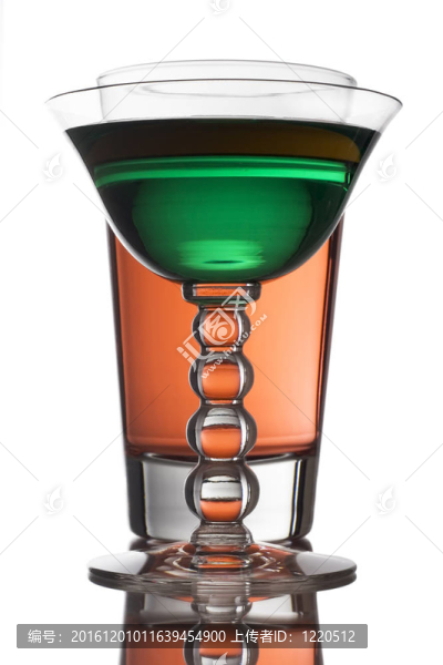 五顏六色的雞尾酒