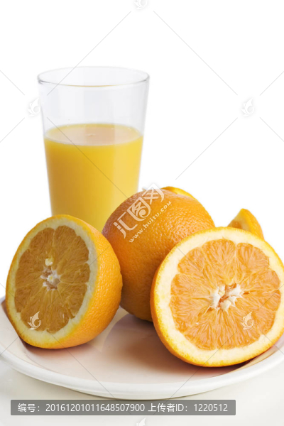 一杯橙汁